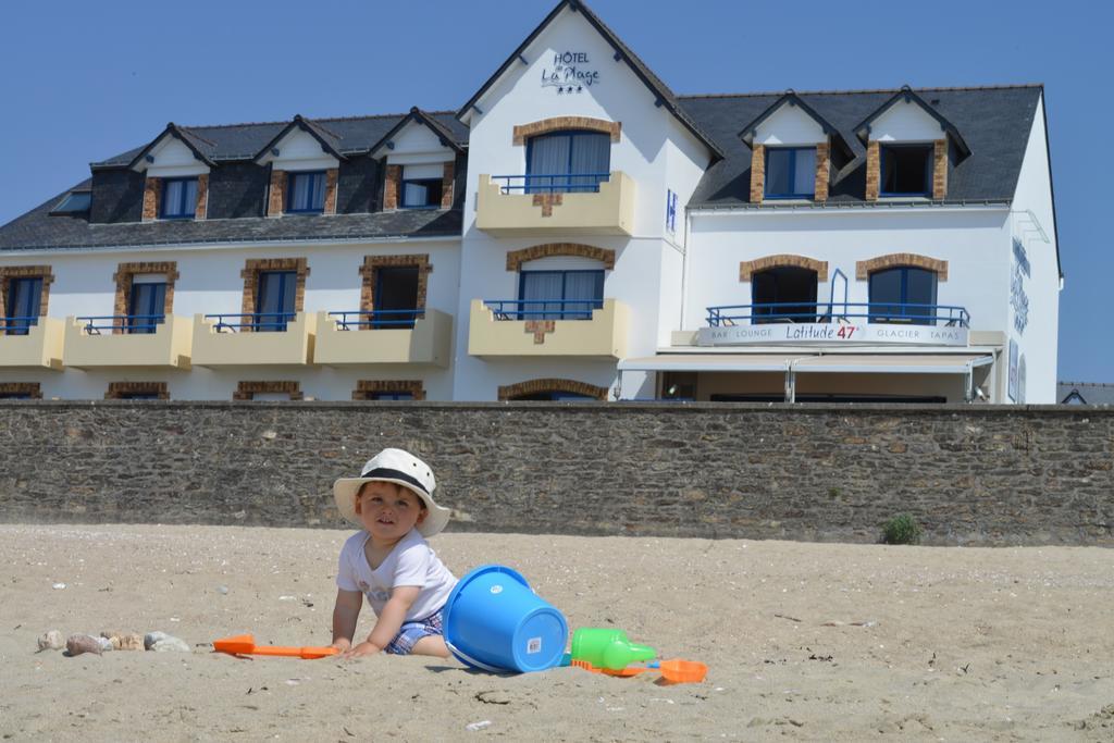 Hôtel De La Plage Damgan Exterior foto